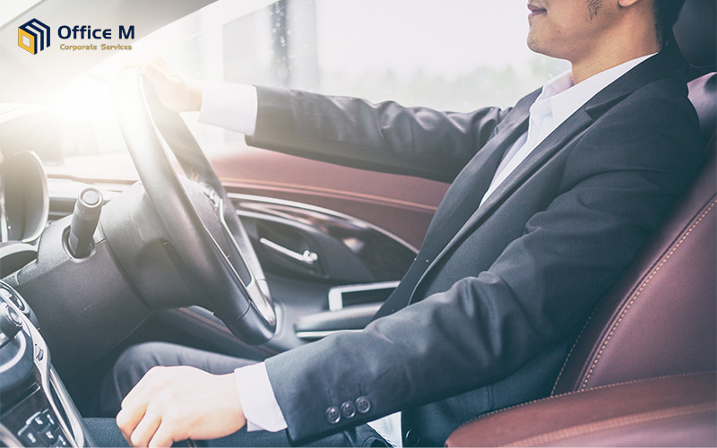 Professional driving car for business-related tax deduction claims.